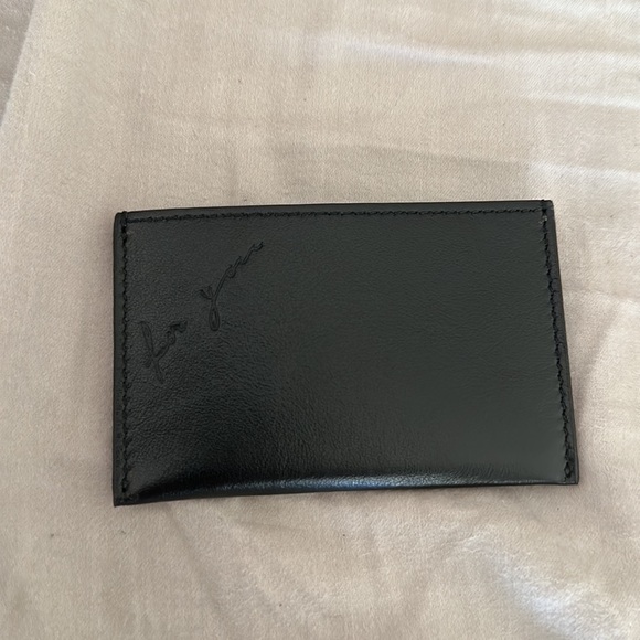 NWT 2019 YSL Gift - Leather Card Holder w/ Mirror - Picture 6 of 12